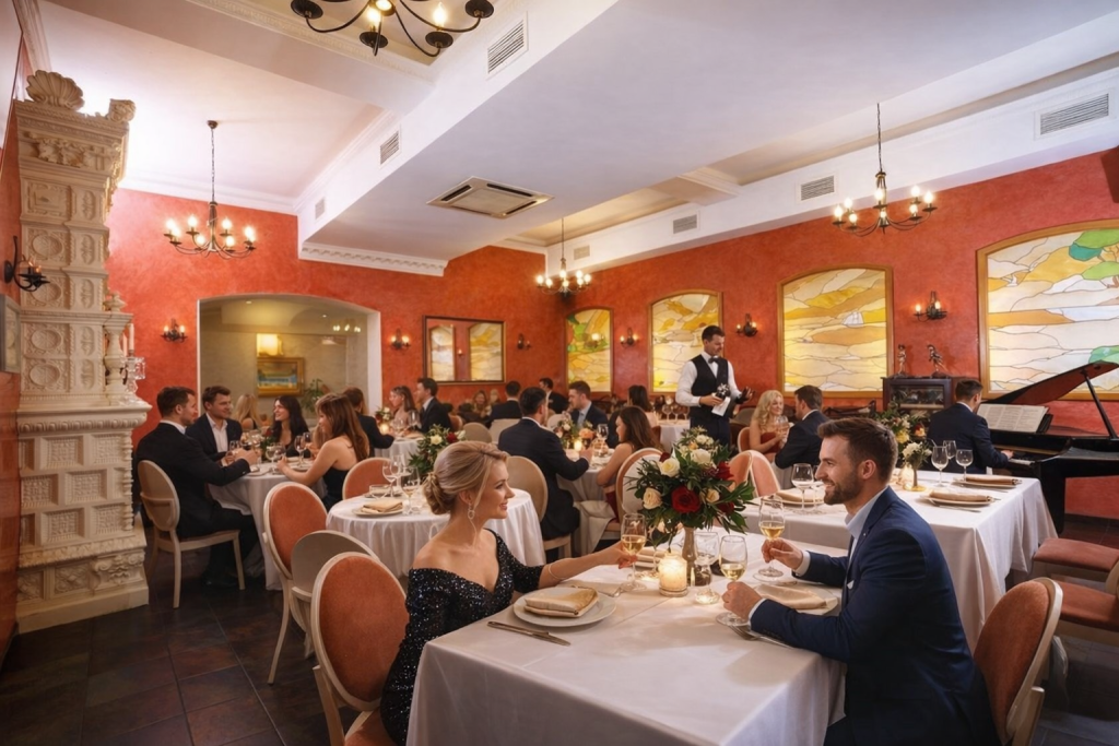 Меню ресторана